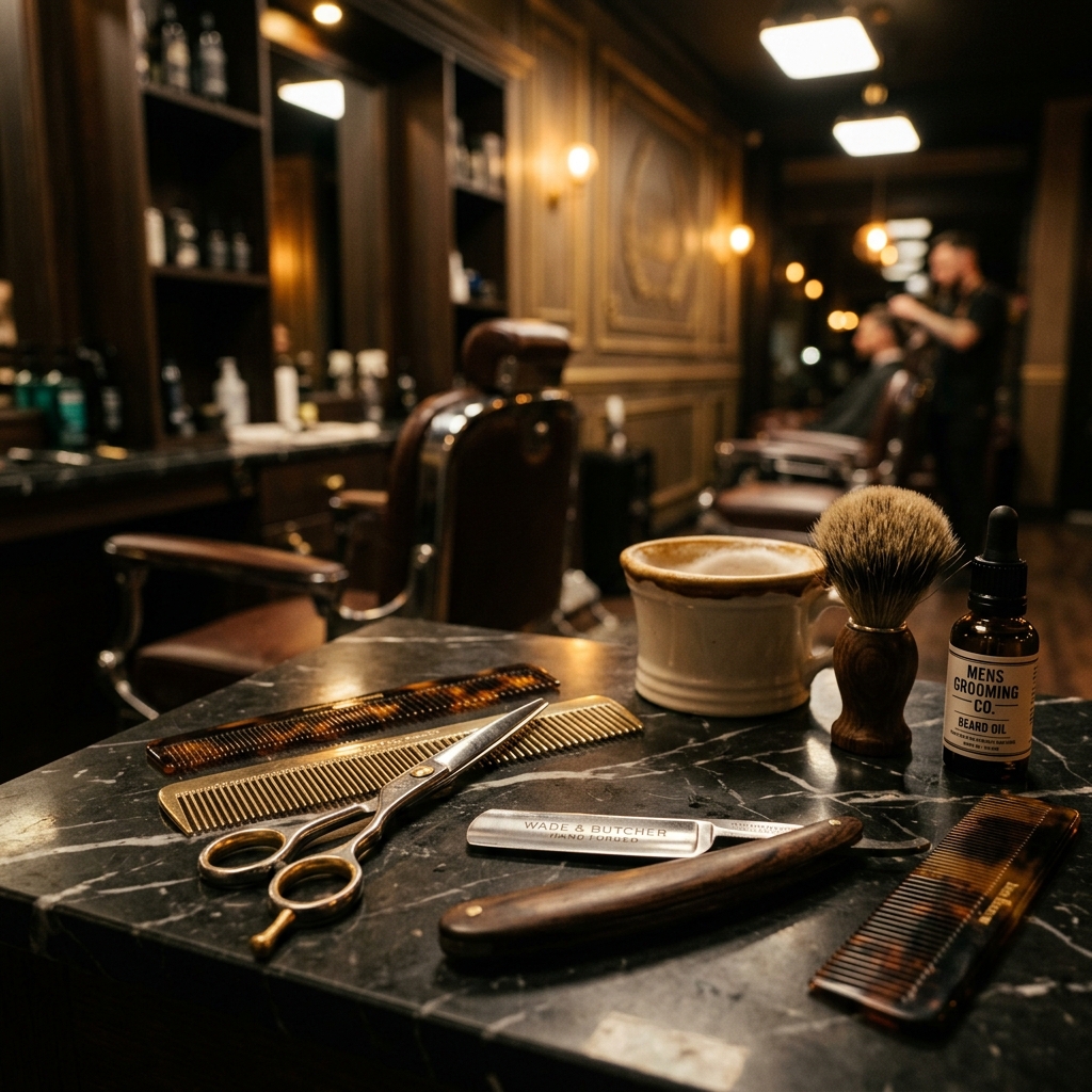 Herramientas de barbería